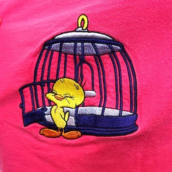 Vintage WB Looney Tunes Sylvester and Tweety Shirt - Picture 3 of 8